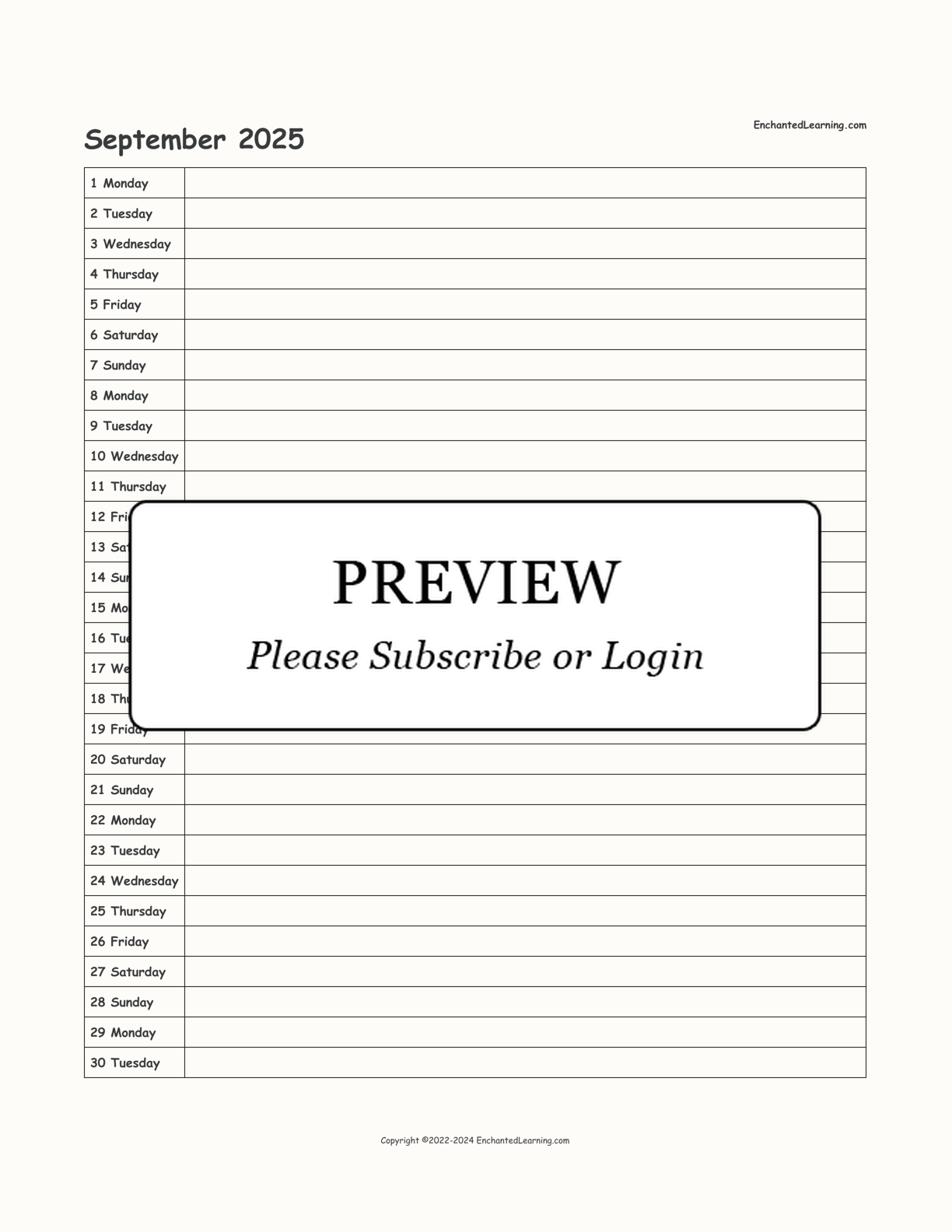2025-2026 School-Year Scheduling Calendar interactive printout page 3