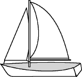Label the Sailboat (la voilier) in French