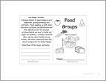 'Food Groups: My Food Plate' Book